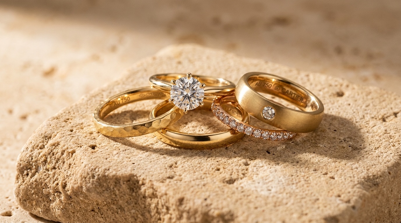 دبلة ذهب عيار 18